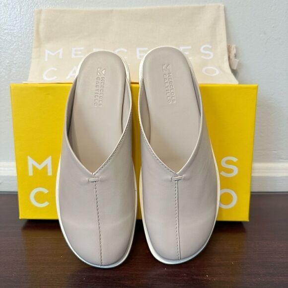 Mercedes Castillo top grain leather upper/lining cushioned Mule size 6/36, NWT - Picture 13 of 15